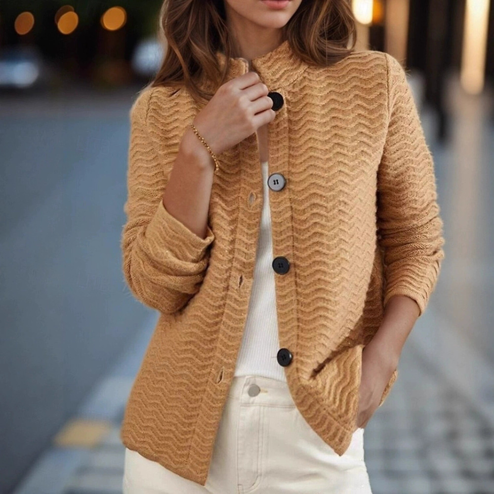 Forever 21 Maomaoyu Vintage Knit Cardigan Sweater Coat Fall Winter